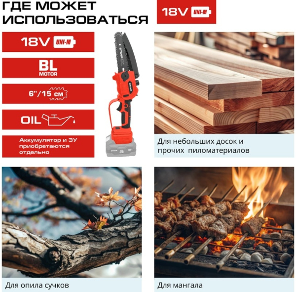 Купить Электропила цепная Ставр SCS 18BL-15 9060100030-2.jpg